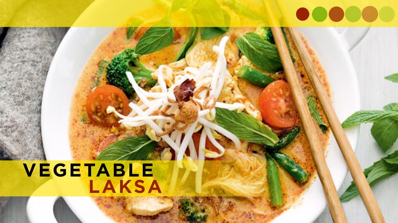 Вегетарианская лакса | Малазийская лакса | Легко готовить с Атулом Кочхаром