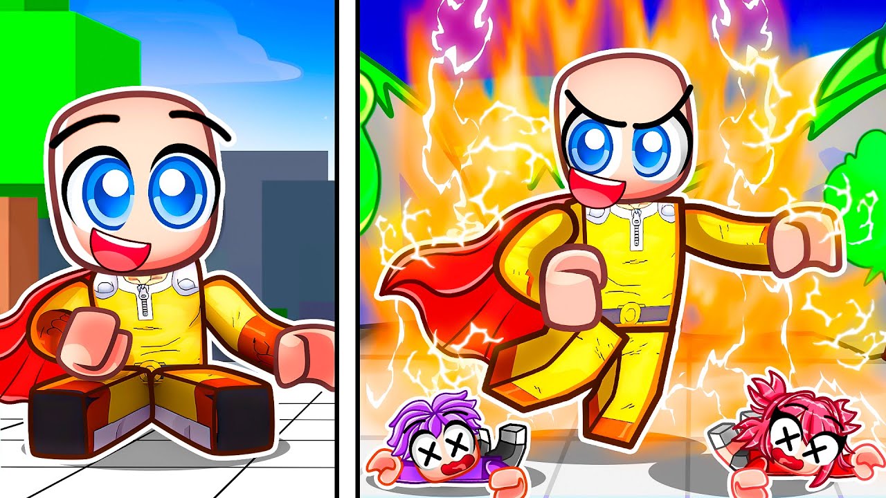 Рождение ONE PUNCH MAN в Roblox Strongest Battlegrounds!