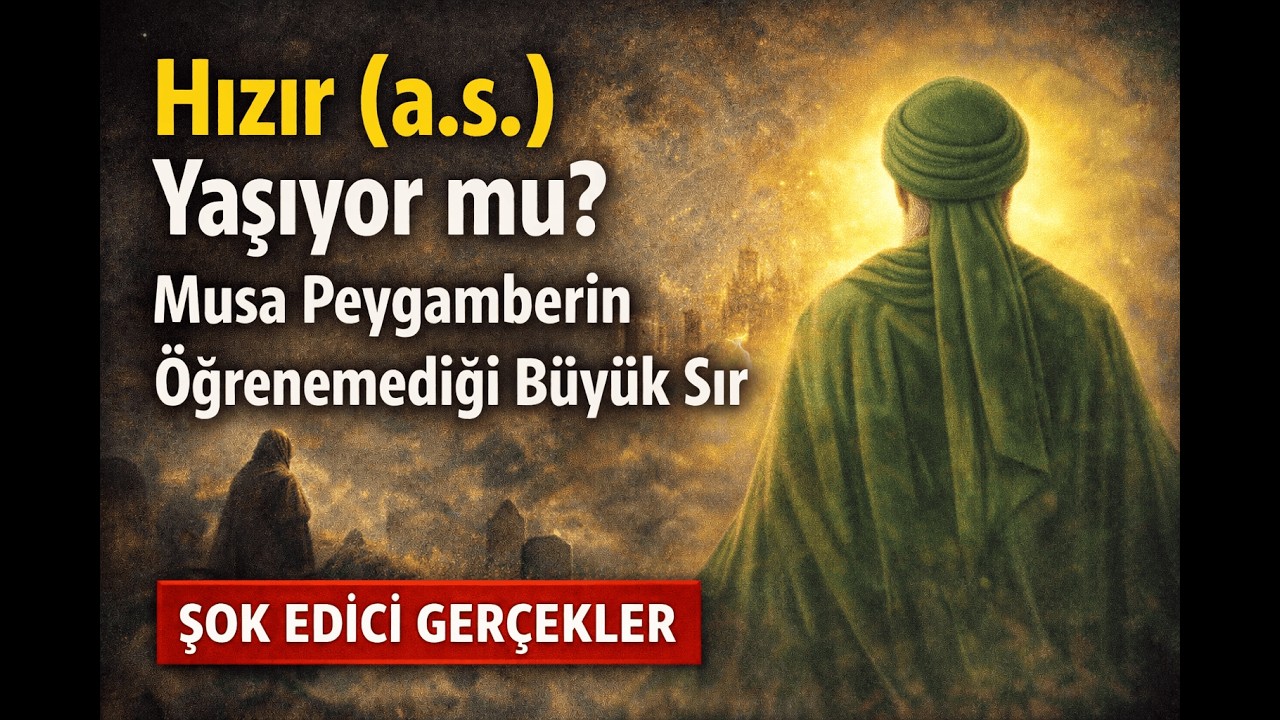 Hızır (a.s.) Yaşıyor mu? Musa Peygamberin Öğrenemediği Büyük Sır | Şok Edici Gerçekler!