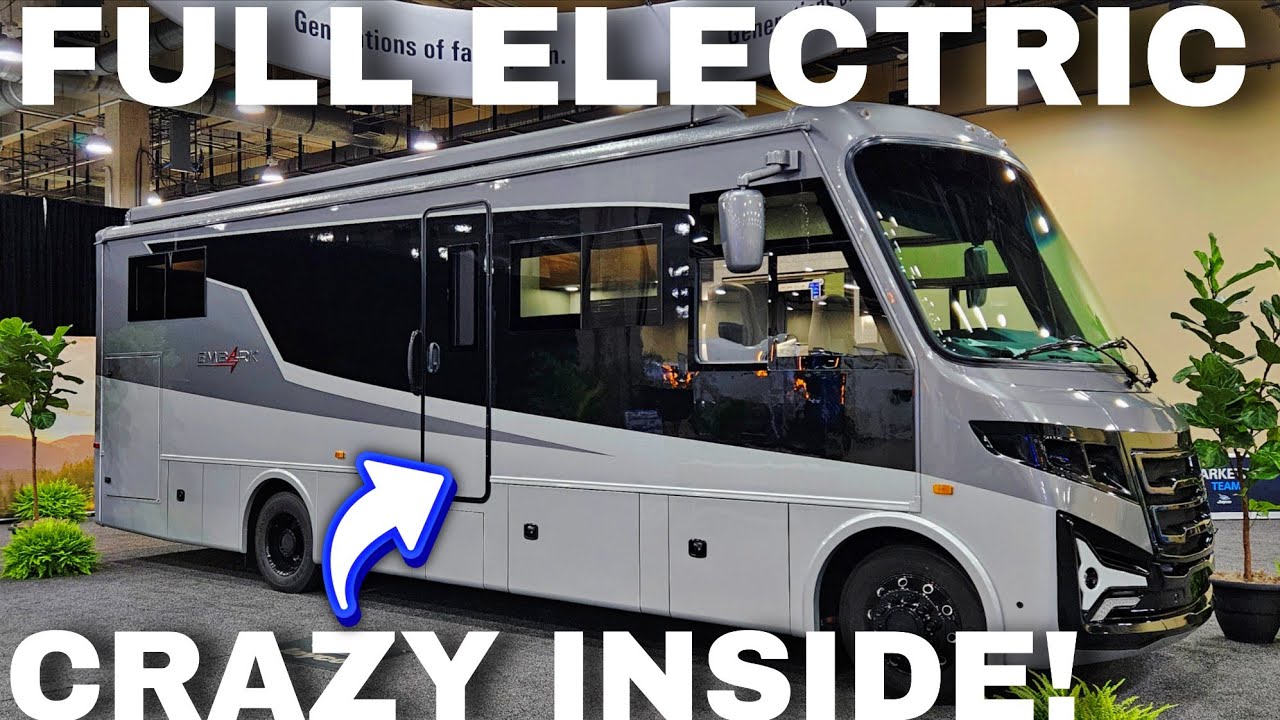 EXCLUSIVE! FULL ELECTRIC MOTORHOME RV! Jayco and Harbinger Collaboration! 