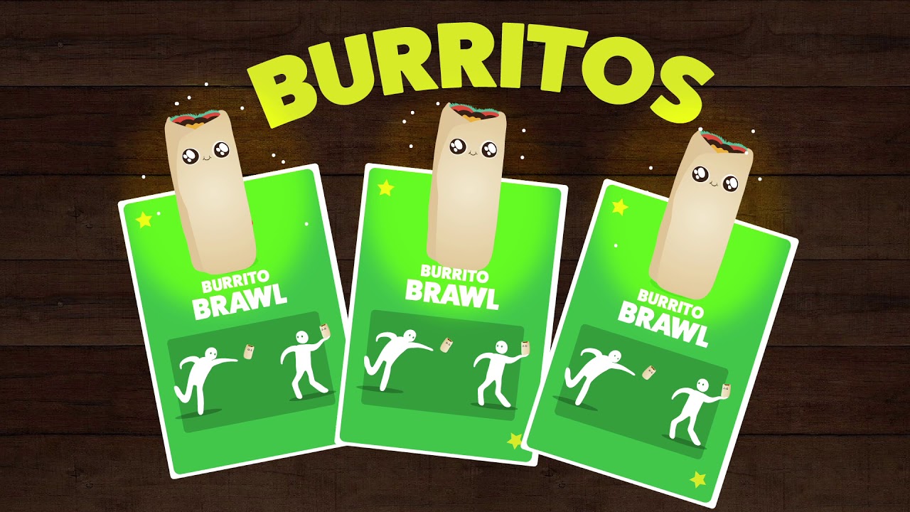 Throw Throw Burrito - A dodgeball card game from the creators of Exploding Kittens