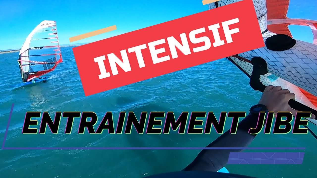 Wingfoil session - Entrainement jibe intensif