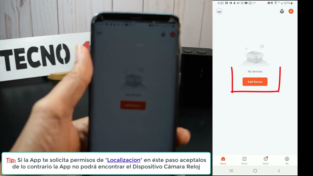 Camara Espia WIFI Reloj Despertador Oculta Vision Nocturna Tutorial usando Tuya Smart by GDLCAMARAS