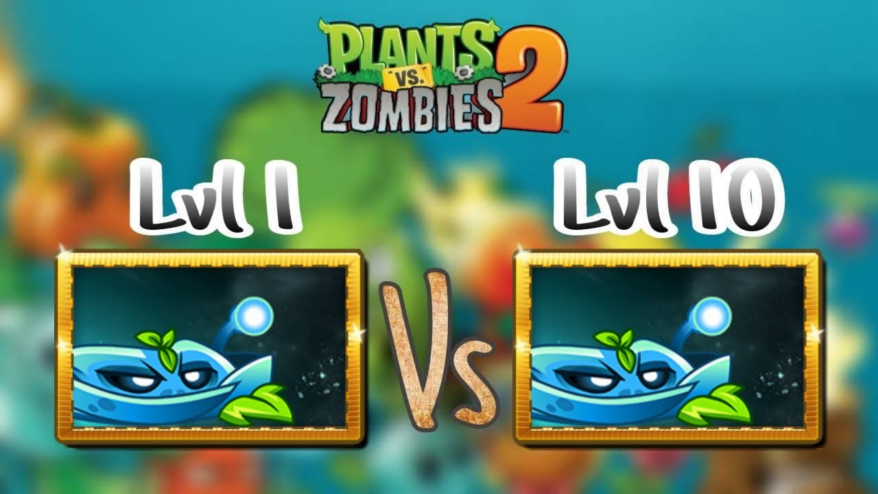 PvZ 2 - Max Level Power Vine Vs Level 1 Power Vine Against Egyptian Zombies