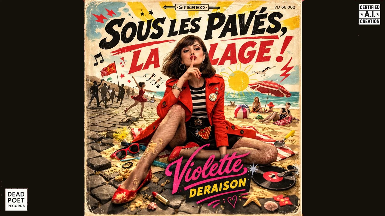 SOUS LES PAVÉS, LA PLAGE! — Violette Déraison | Dead Poet Records
