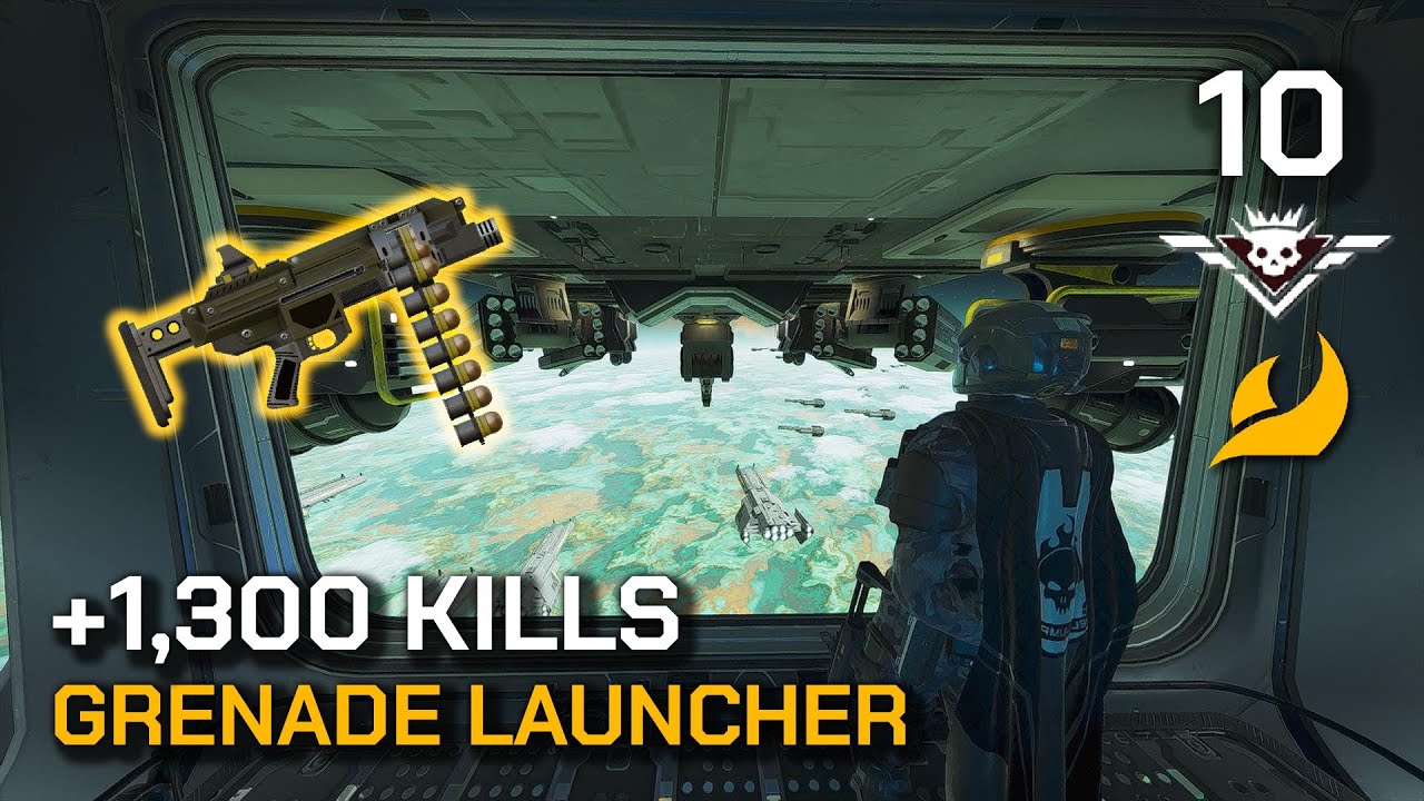 Helldivers 2 - GRENADE LAUNCHER Loadout - Solo Superhelldive - Full Clear