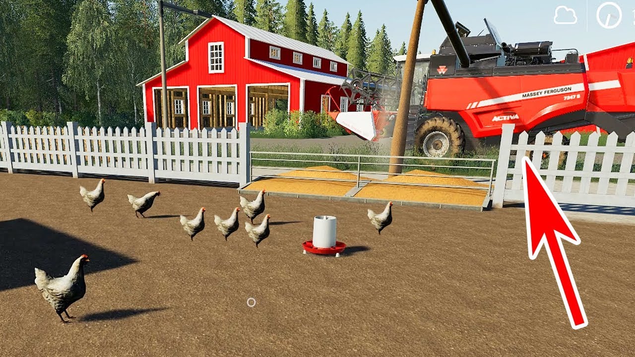 ВОТ КАК НАКОРМИТЬ 400 КУРИЦ ! ПТИЦЕ ФЕРМА - FARMING SIMULATOR 2019