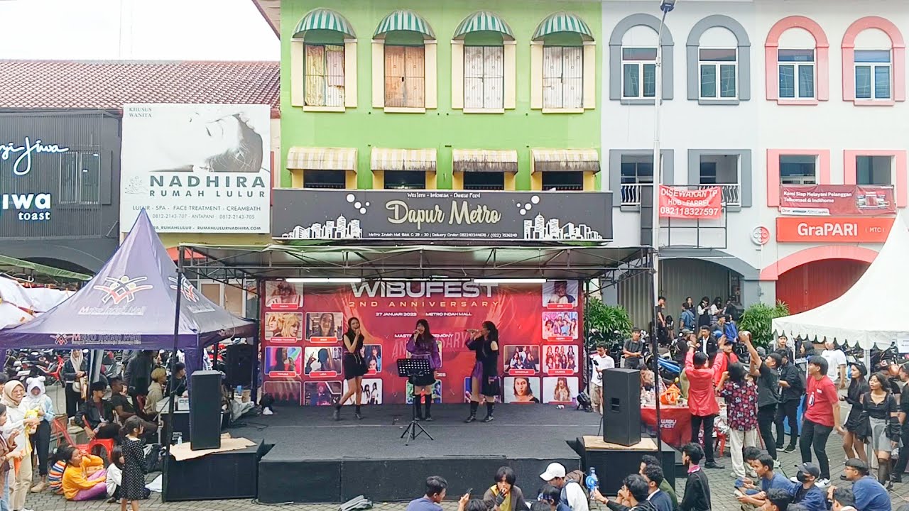 KANA-BOON - Silhouette | Cover by Sparkle at Wibufest Anniversary (Metro Indah Mall)