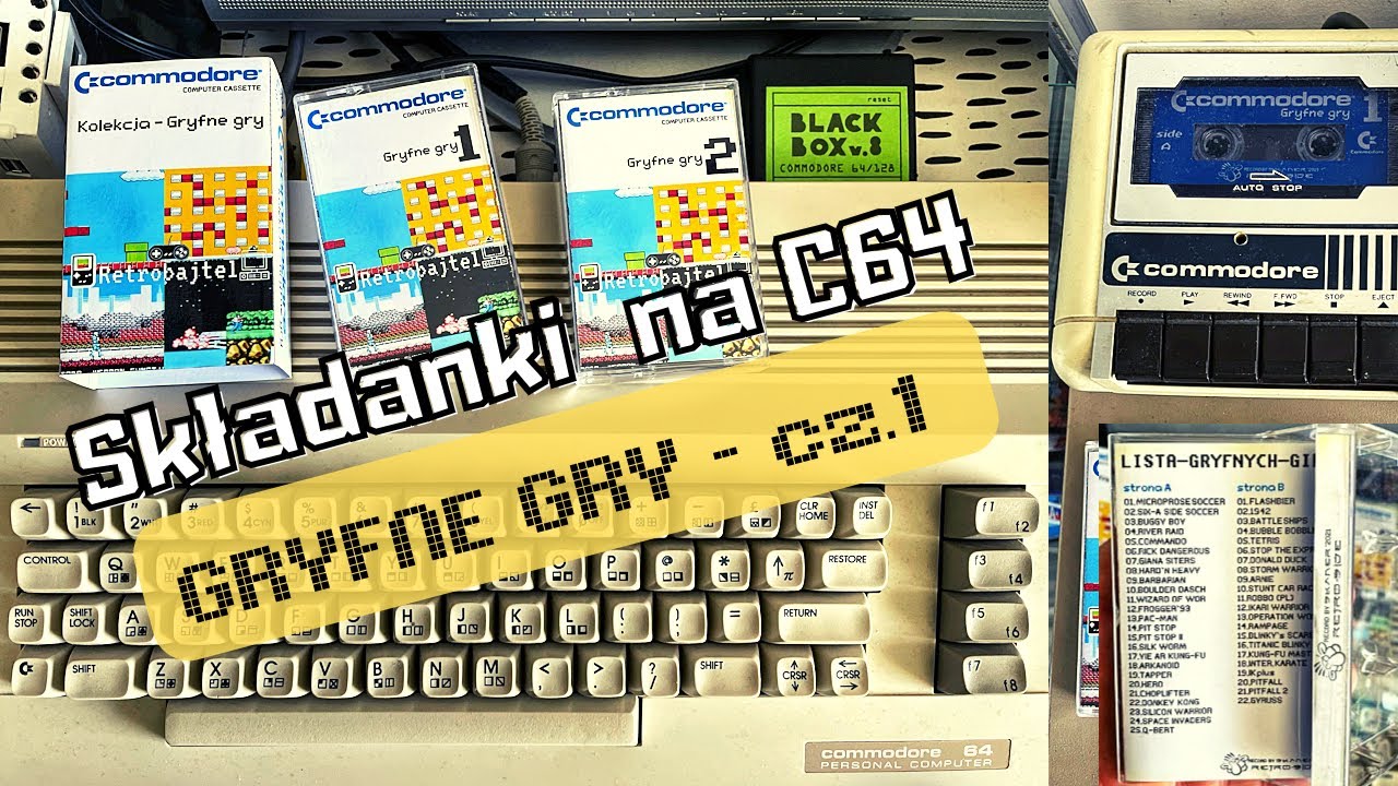 Składanki na C64 - Gryfne Gry (by Skaner / RETRO SIDE) - cz.1
