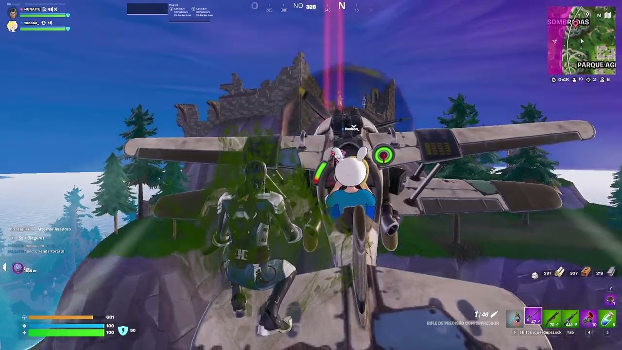 Fortnite Raiz - Gameplay  O ETERNO (16/01/2026)