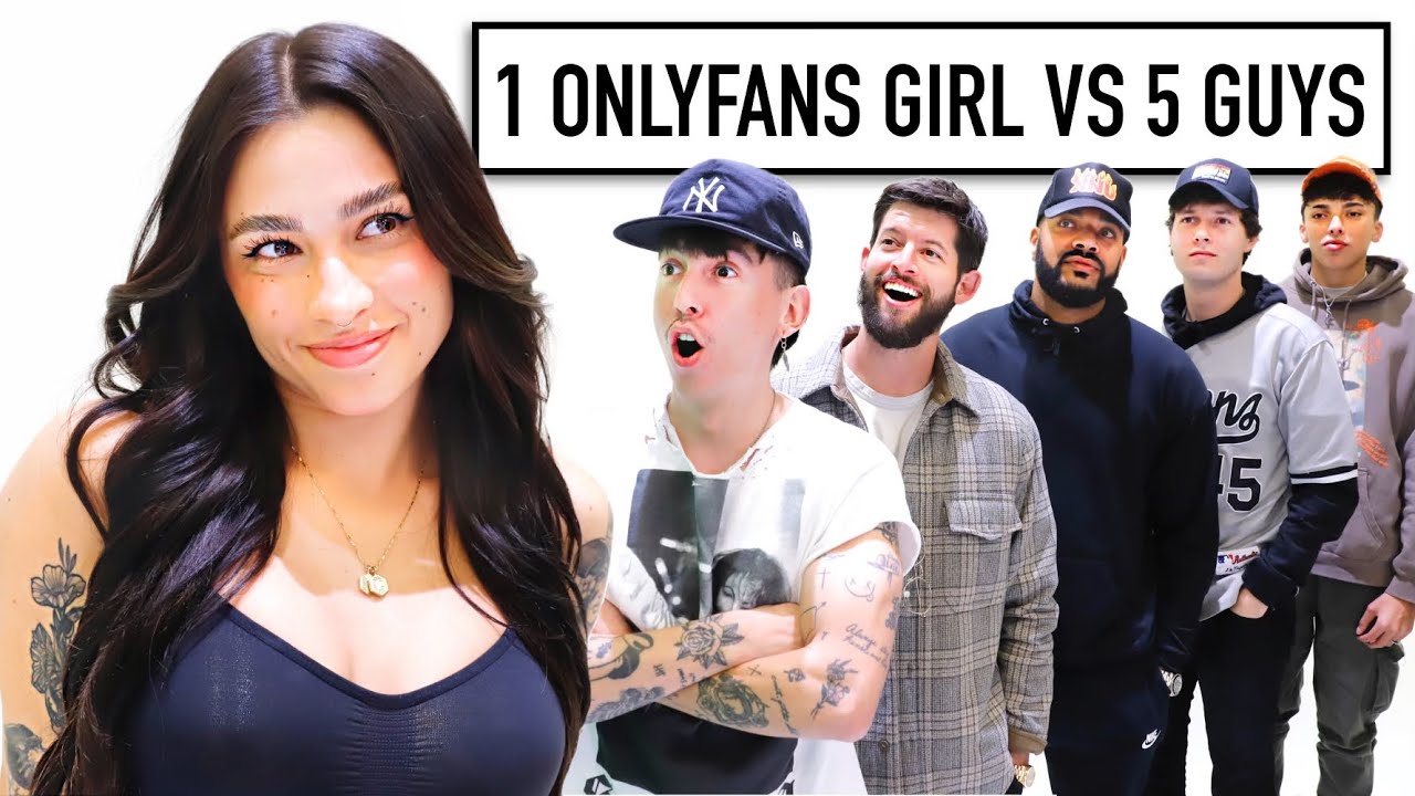 OnlyFans: Девушка приглашает на свидание вслепую 5 парней