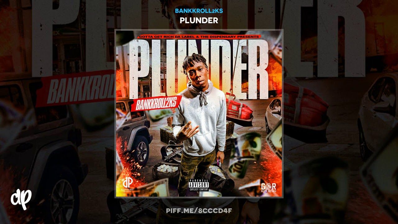 Bankkroll2ks - Ready Fa War (feat. Jungle Muzik Larry & Sherwood Marty) [Plunder]
