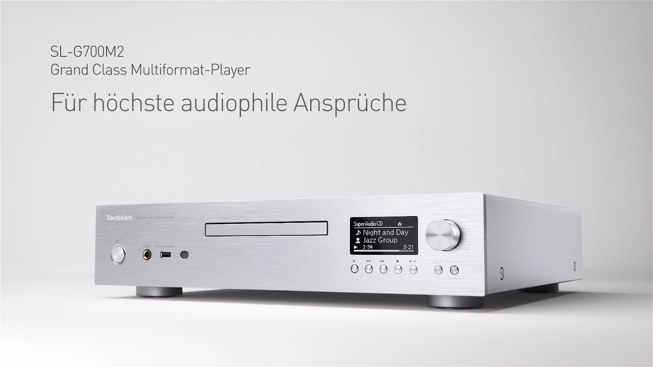 Grand Class Multiformat-Player SL-G700M2 | Technics Produktvorstellung