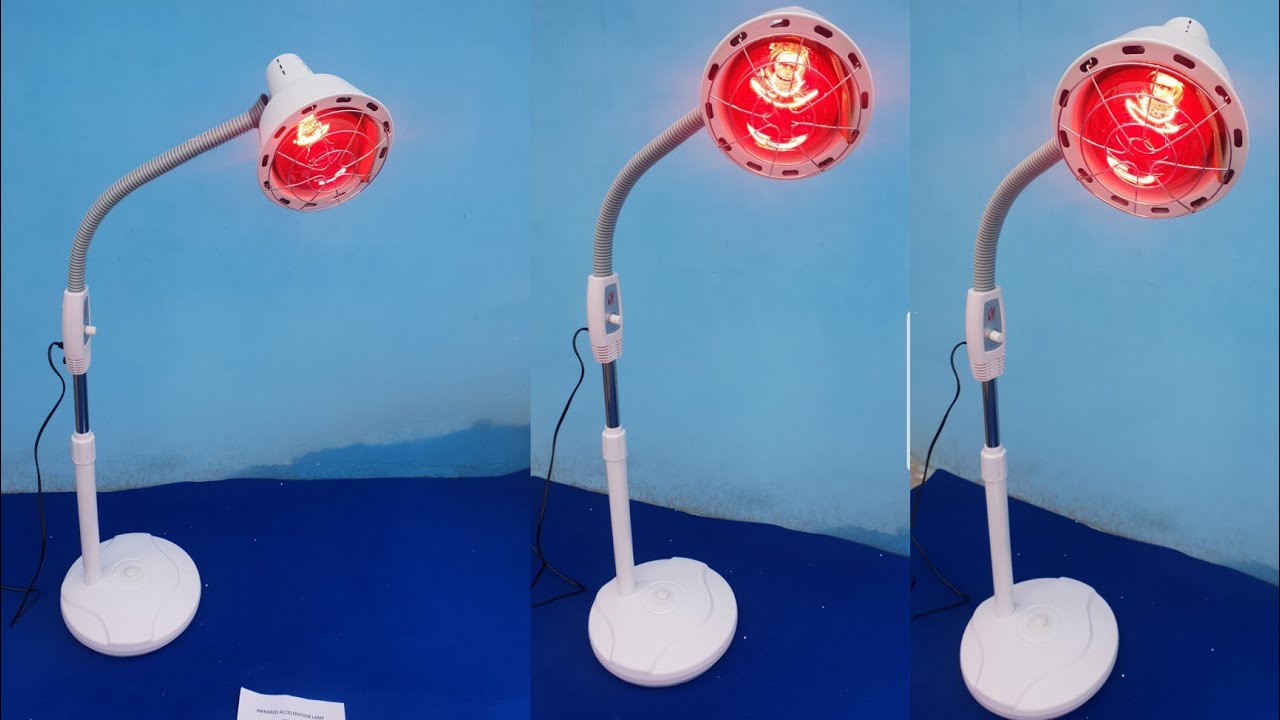 IR lamp Infrared lamp With Stand Uses Physiotherapy Rehabilitation (HCD236)