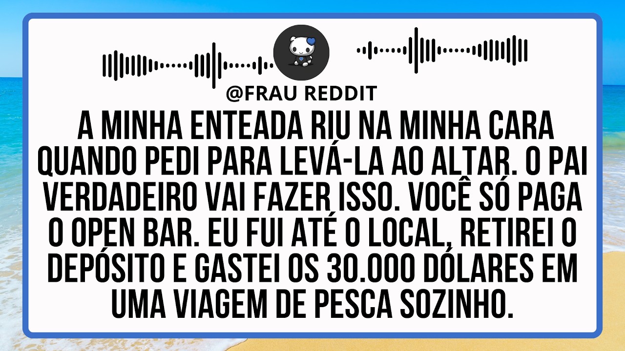 Minha Enteada Riu Na Minha Cara Quando Pedi Para Acompanhá-la Até O Altar.