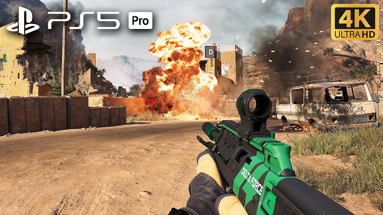 Delta Force (PS5 PRO) Gameplay 120FPS