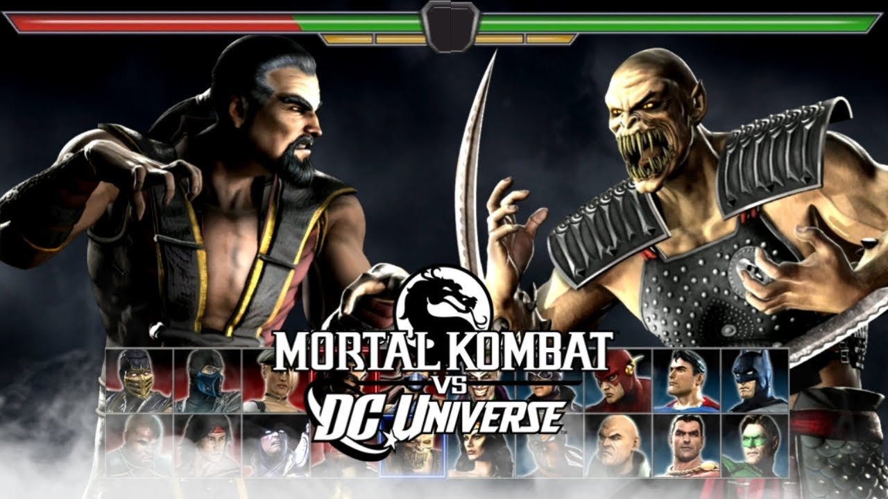Mortal Kombat vs. DC Universe Shang Tsung vs Baraka & Batman & Sub-Zero & Shang Tsung