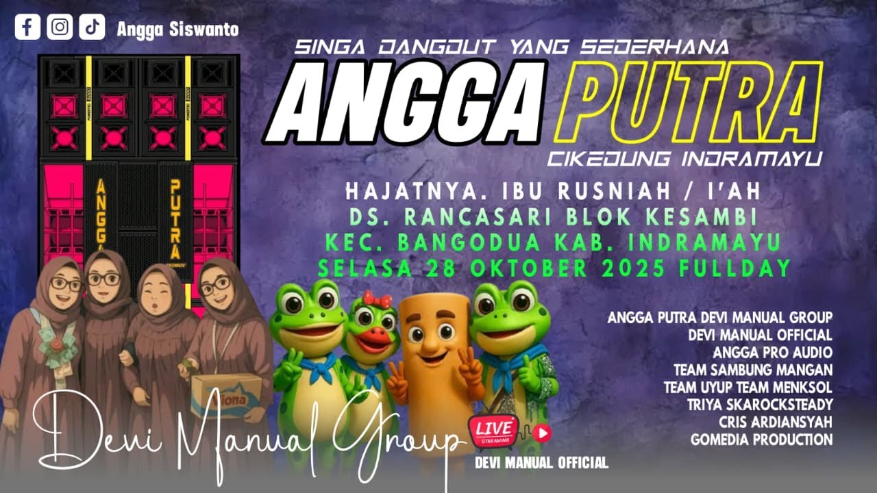 LIVE NGARAK FULLDAY YANG SEDERHANA ANGGA PUTRA | SHOW RANCASARI 28 OKTOBER 2025