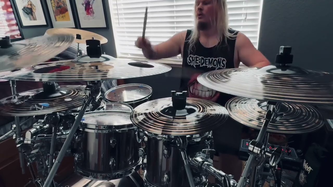 @delainofficial - &ldquo;The Reaping&rdquo; - Quick Drum Cover