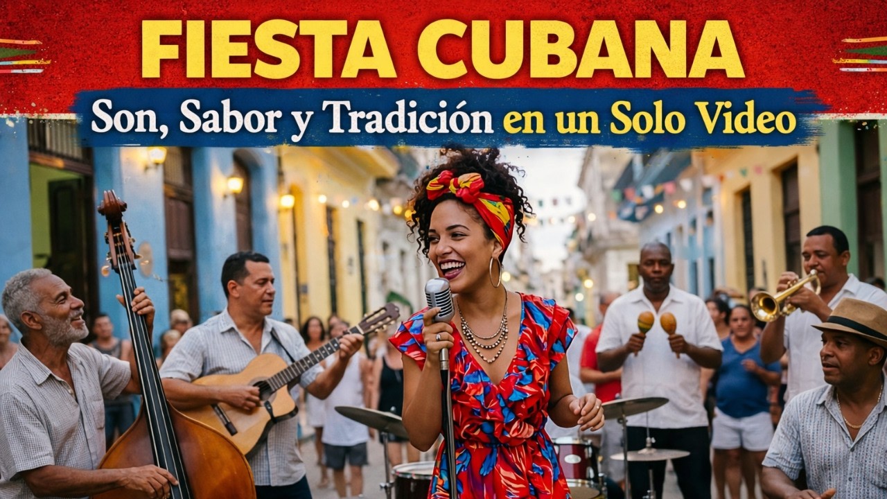 Fiesta Cubana 💃 Son, Sabor y Tradición en un Solo Video | Música Cubana que Enciende la Calle