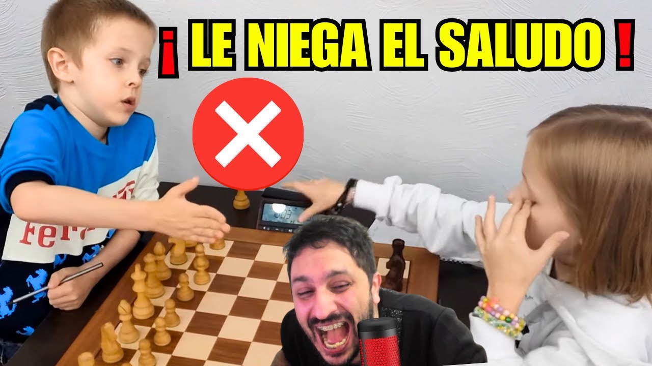 ¡¡DRAMA EN EL TABLERO!! ¡Ella le Niega el Saludo y la Partida Se Pone ÉPICA!