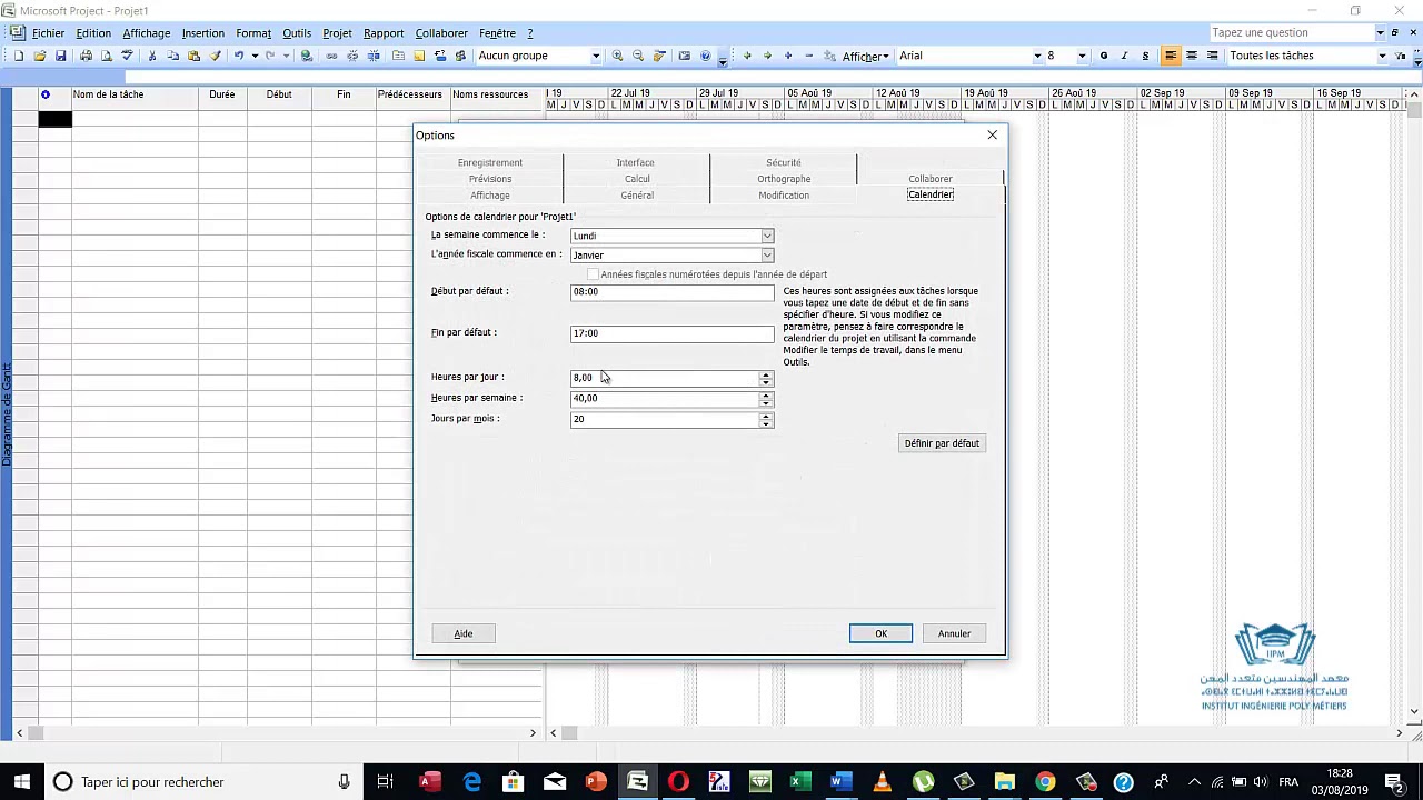 Formation OPC : Planification Projet de construction sur Ms Project S6