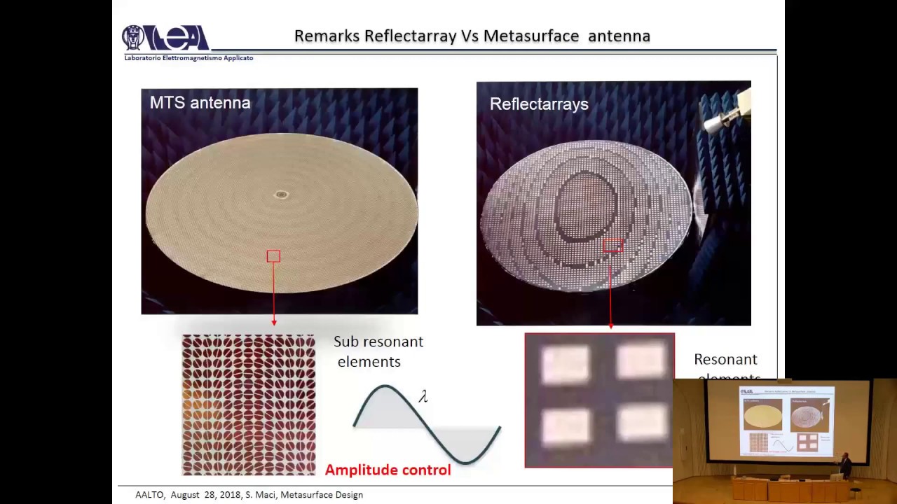 Prof. Stefano Maci - Metasurface Antenna Design