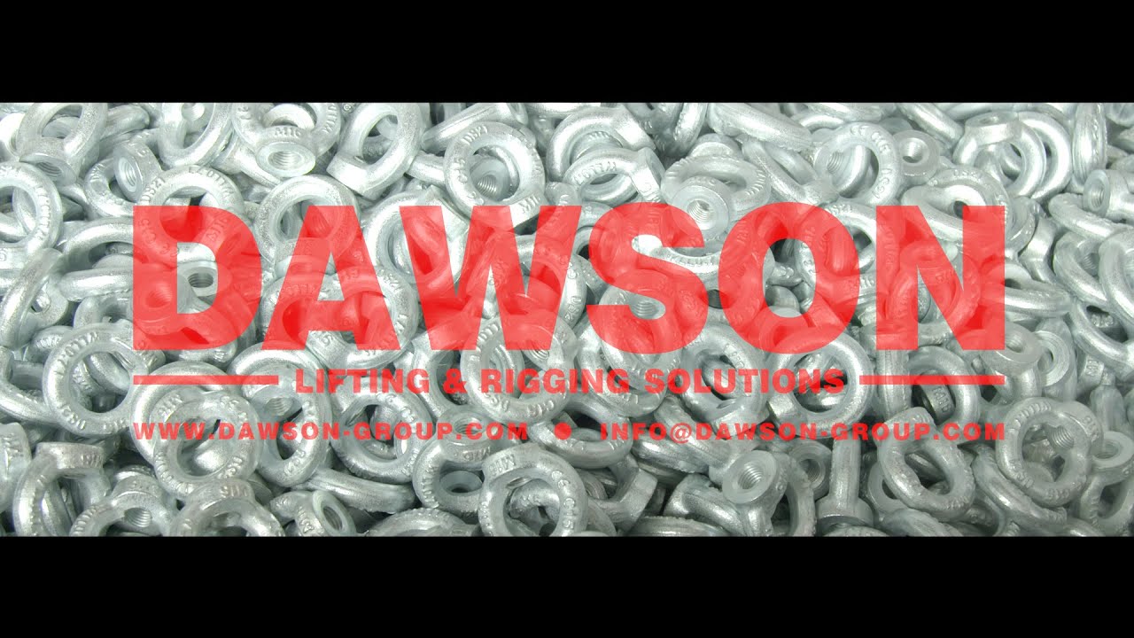 How to Make DAWSON Drop Forged Galvanized Lifting Eye Bolts Eye Nuts