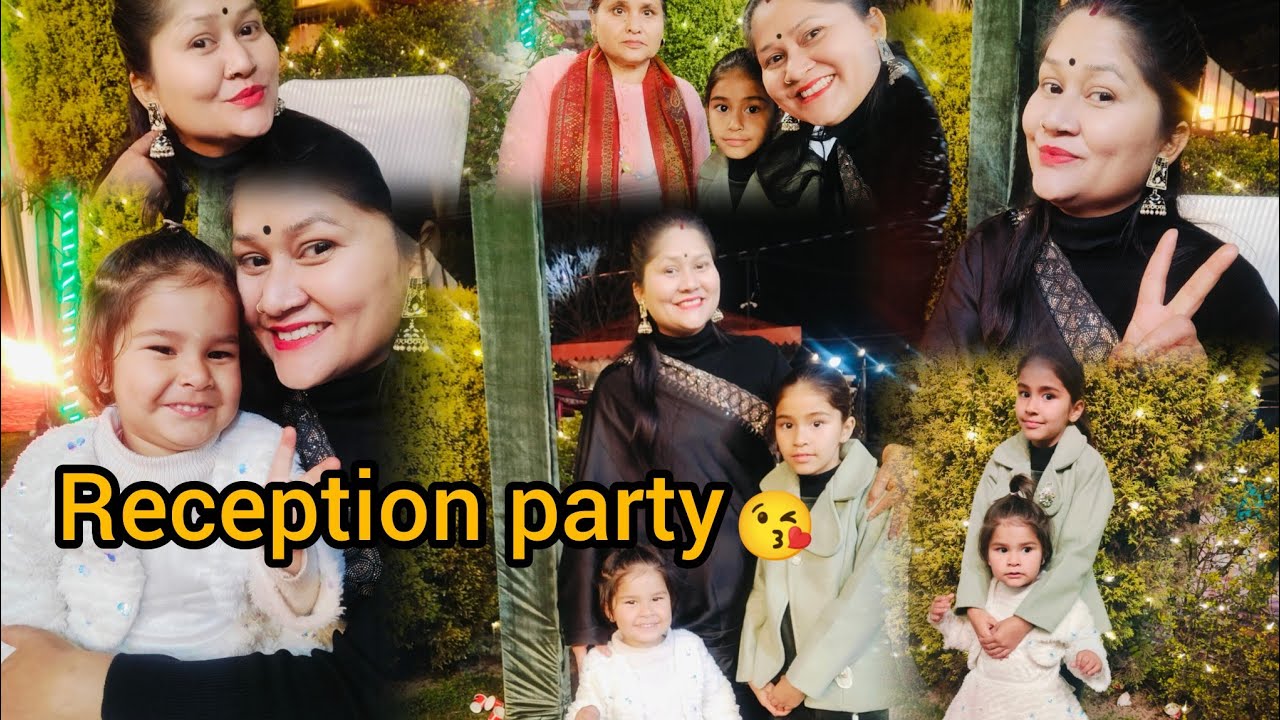 Shaadi me etni bheed pahli bar Dekhi😲 black mein kaisi lag rahi thi main 😍