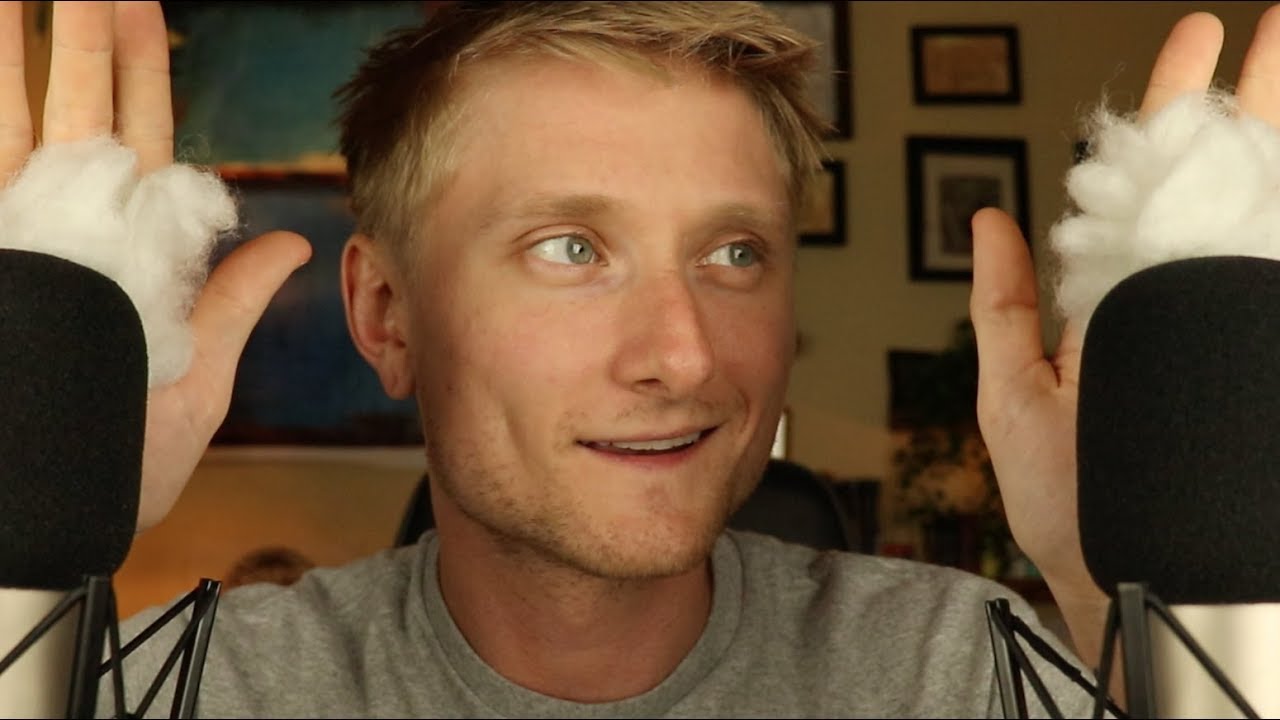 ASMR with Stuffing [Mic Scratching] [Up Close Whispering] [Visual Triggers]