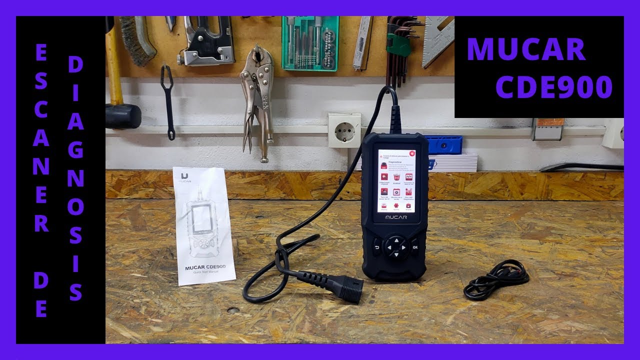 MUCAR CDE900 | ESCANER DIAGNOSIS COCHES OBD/OBDII