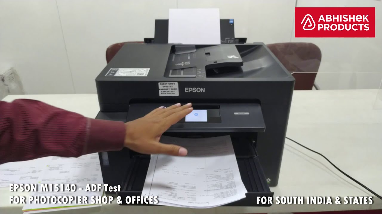 🖨️ Epson M15140 A3 Wi-Fi Duplex All-in-One Ink Tank Printer | Part 2 | AbhishekID.com