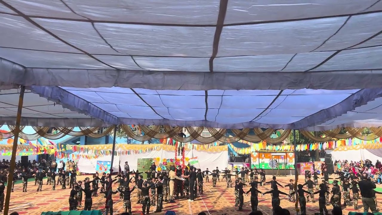 Army Drill Dance || Annual Field Show 2025 || at Aksips 41 Smart School Chandigarh 