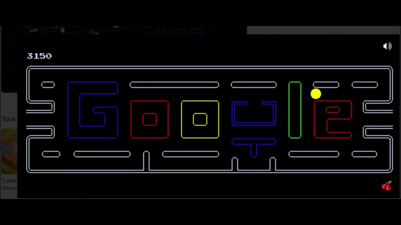 pac man gamplay google