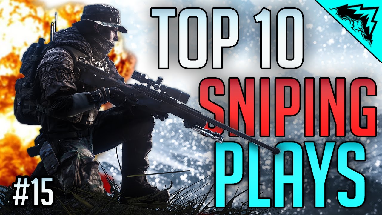 Battlefield 4 SNIPING: Top 10 Plays (Best Collateralls, Headshots, & Trickshot?) Bonus Plays #15