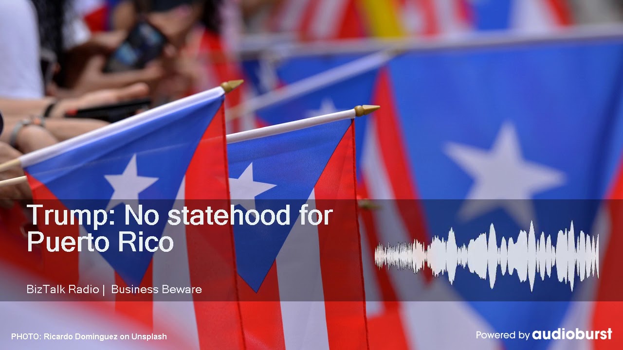 Trump: No statehood for Puerto Rico