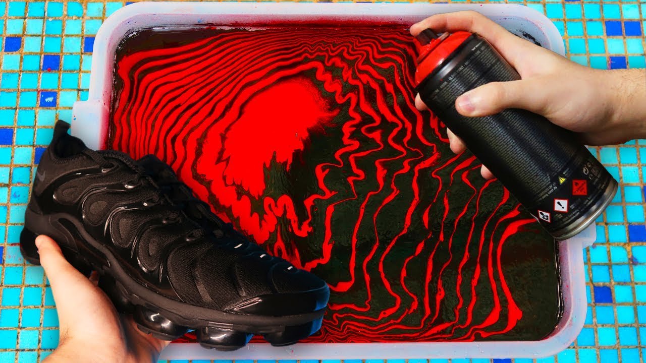 HYDRO Dipping NIKE AIR VAPORMAX PLUS !! 🎨