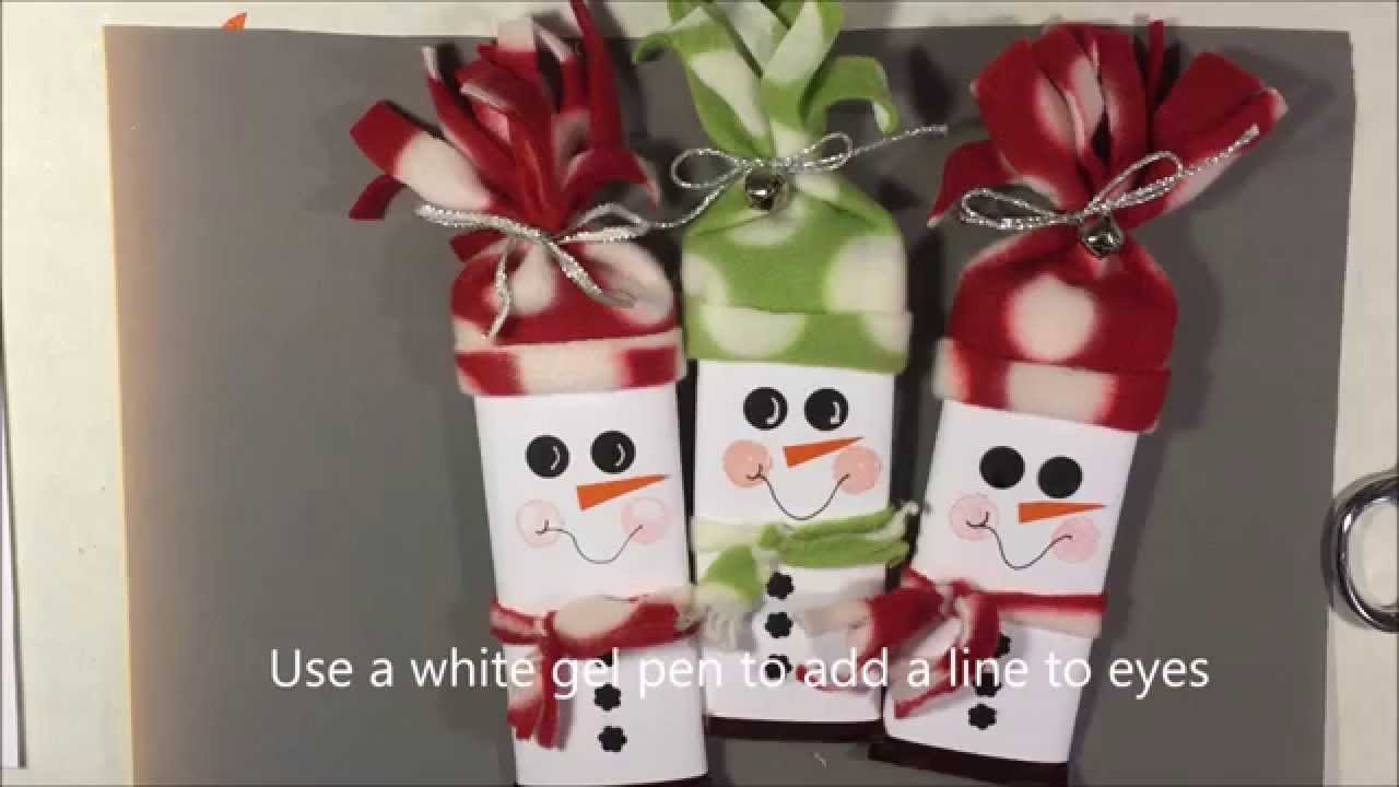 SNOWMAN CANDY WRAPPER