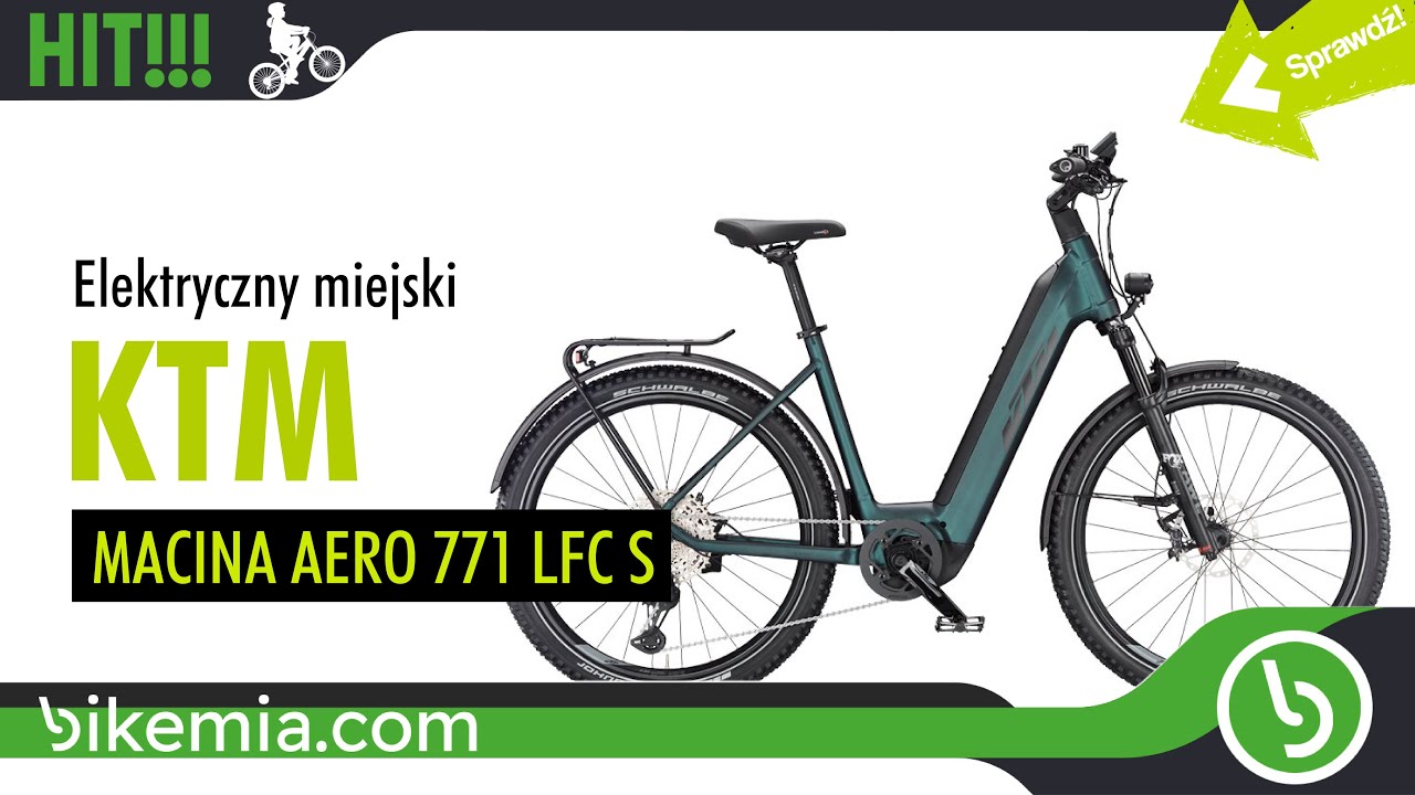 Elektryczny rower miejski KTM MACINA AERO 771