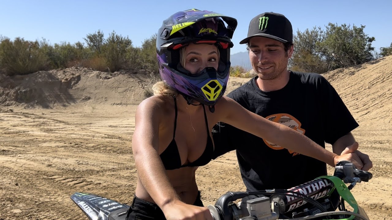 Девушка проникла в KX 450 - День за днем ​​#31