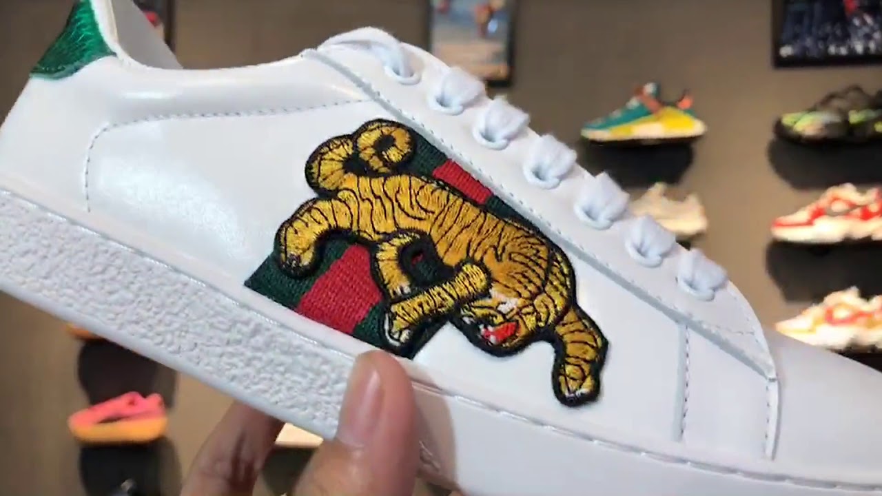 GUCCI Ace Embroidered Low-Top Sneaker