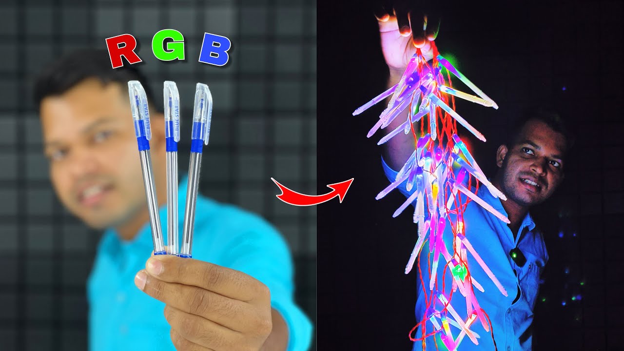 How To Make Diwali Decoration Light At Home || एक बार बनाये सालो साल चलाये