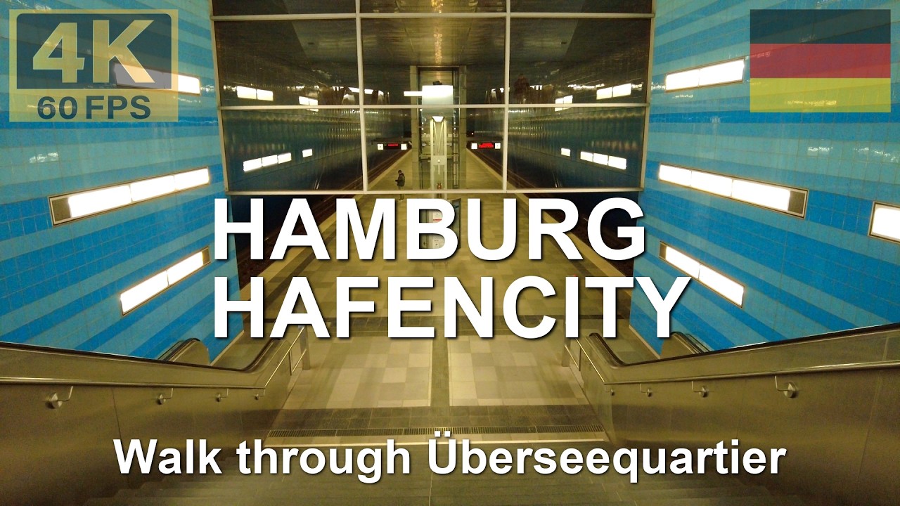 HAMBURG, Germany 🇩🇪 in 4K | 2025 | Modern Hafencity Riverside District Walking Tour