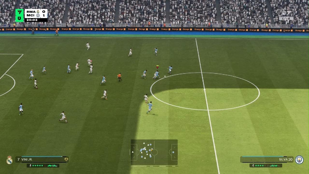 Manchester contre Real Madrid FC 26Pour voir qui va gagner donc vraiment.