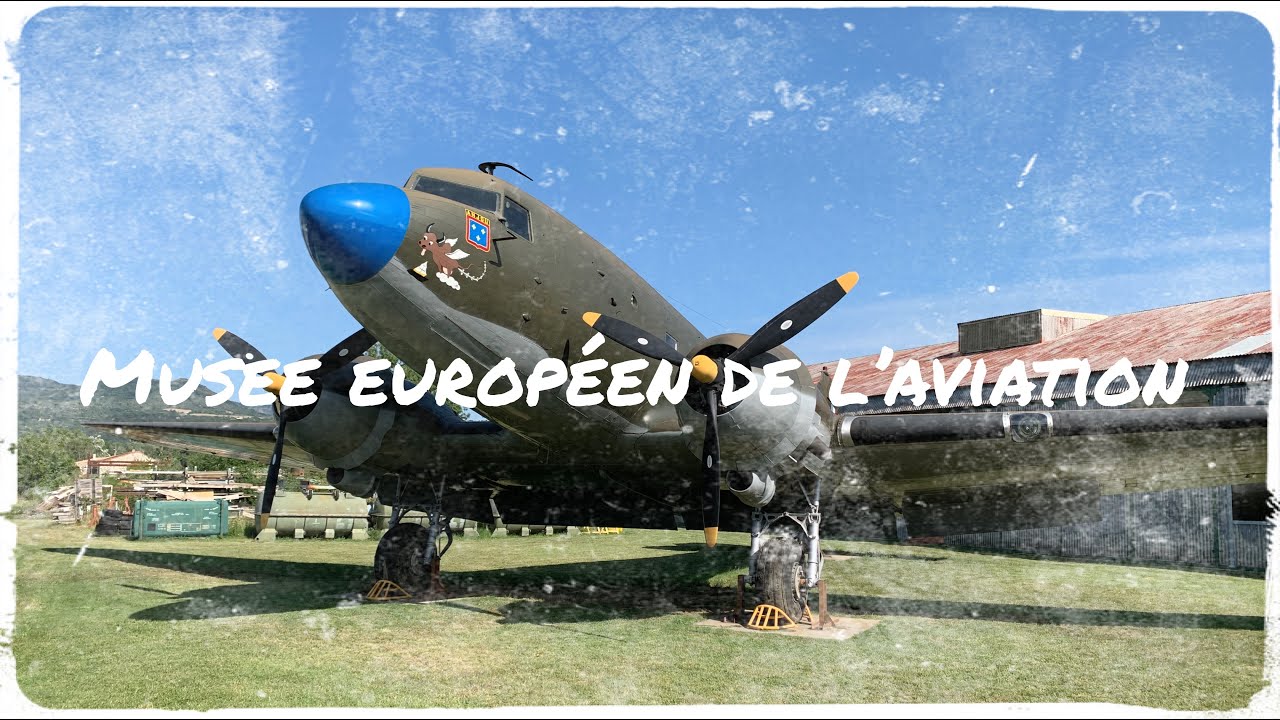 3 Minutes pour découvrir le musée européen de l'aviation de Montélimar (4k)