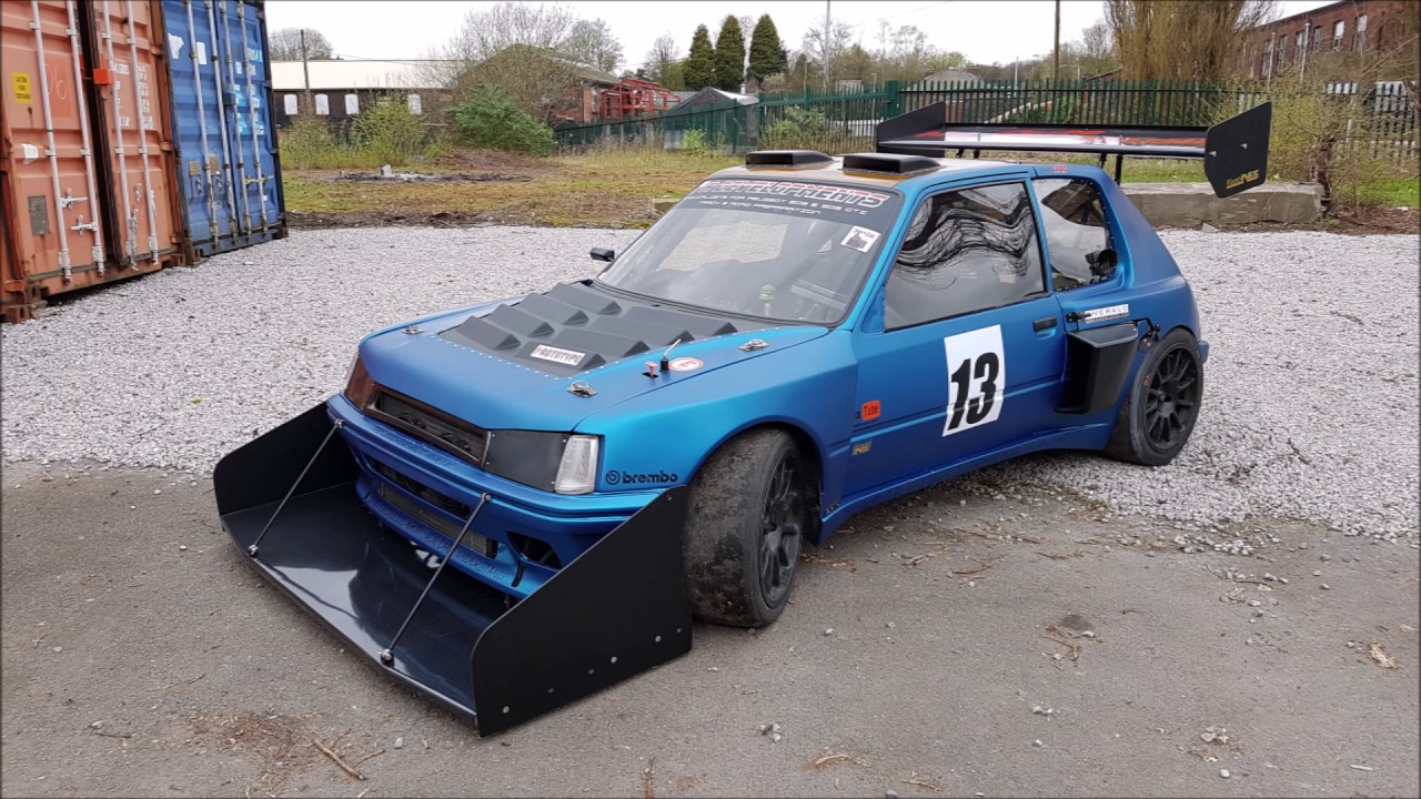 600 BHP Twin engined Peugeot 205 Gti