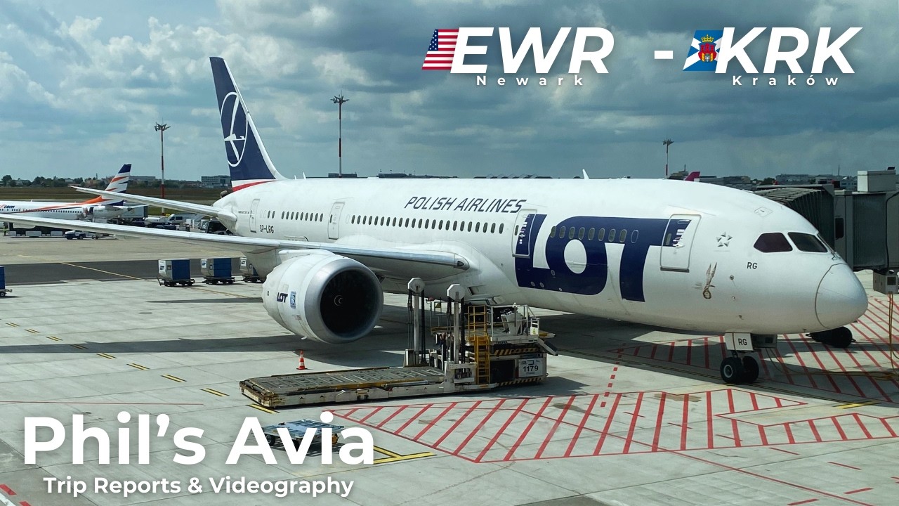 TRIP REPORT | LOT Polish Airlines [Economy Class] Boeing 787-8 | Newark ✈︎ Krakow