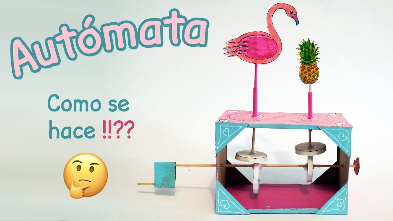 Como hacer un Autómata JUGUETE creativo - Manualidades Para Todos