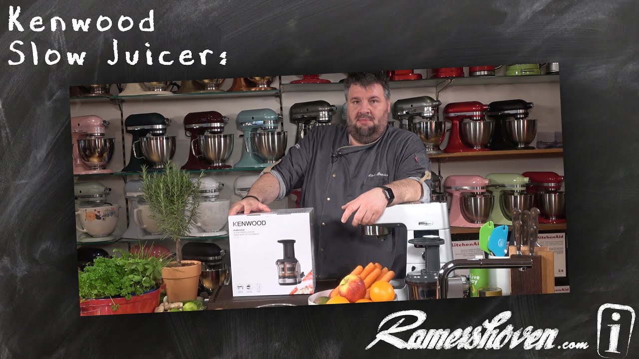 Kenwood Slow Juicer Entsafter KAX720PL
