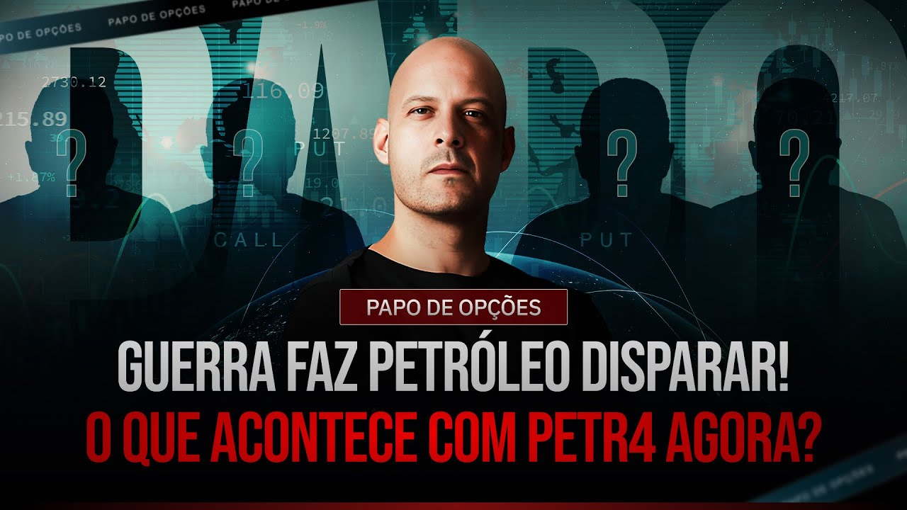 Ibovespa perde suporte e etnta em tendencia de baixa! E agora? 🛢️📈 Papo de Opções